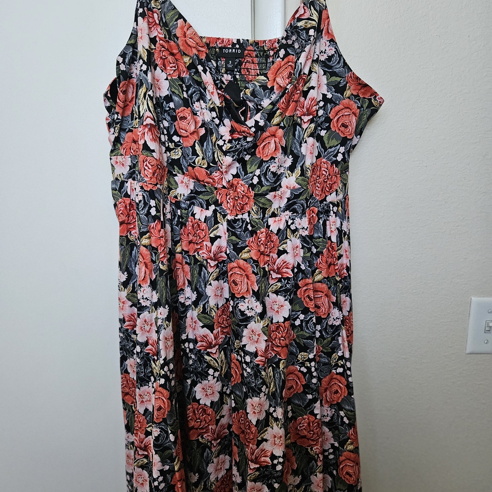 Floral Sleeveless Dress